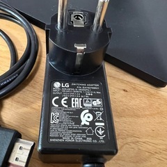 LG製21.5インチモニタ＋延長コードの画像