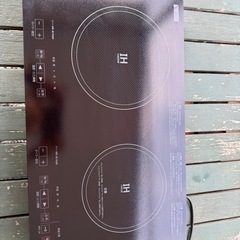 ヤマダセレクト　2口IHコンロ　IH調理器　2022年製