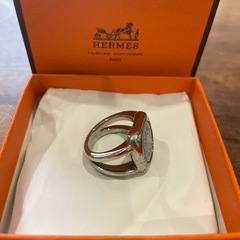 HERMES エルメス シェルリング 指輪の画像