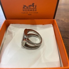 HERMES エルメス シェルリング 指輪の画像