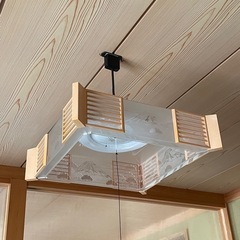 和室　8畳　LEDペンダントライト　照明器具　2個　　  の画像