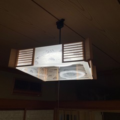 和室　8畳　LEDペンダントライト　照明器具　2個　　  の画像