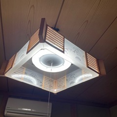 和室　8畳　LEDペンダントライト　照明器具　2個　　  の画像