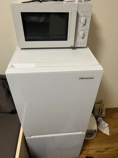 冷蔵庫・電子レンジ　買取希望