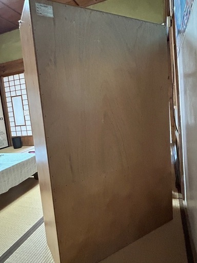 ヒノキ 食器棚　飾棚　定価34,300円 ジャンク