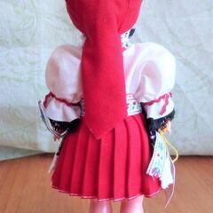 チェコの伝統衣装人形(ケースサイズ20cm) ハンドメイド の画像