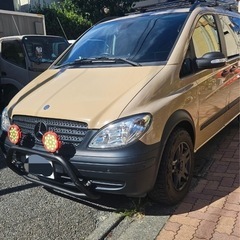 ベンツVクラスアンビエンテ フル装備の完全キャンプ仕様