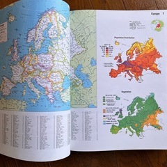 洋書  地理　洋書　地図　新品『WORLD ATLAS ale』の画像
