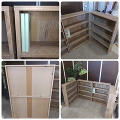 ★［八4708］〈美品〉本棚（単行本）4点セット　の画像