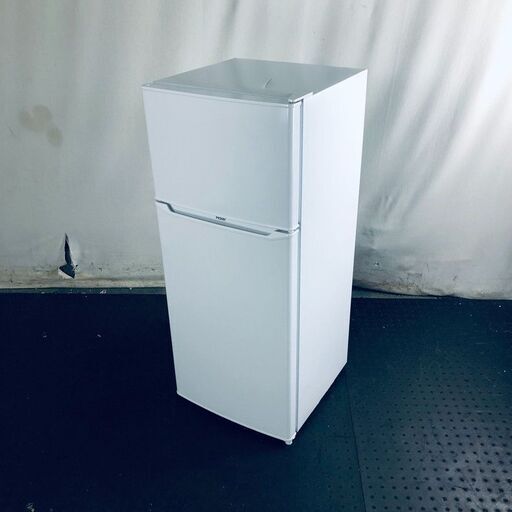 ID:rg219443 ハイアール Haier 冷蔵庫 一人暮らし 中古 2021年製 2ドア 130L ホワイト 直冷式 右開き JR-N130A(W)  【リユース品：状態C】【送料無料】【設置費用無料】