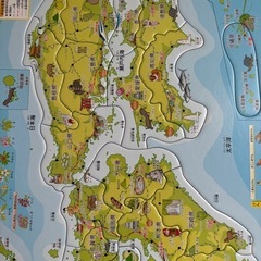 パズル　日本地図の画像