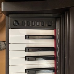 電子ピアノ&イス(高さ調整あり)の画像