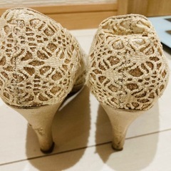 22.5 結婚式参列用のパンプス👠の画像