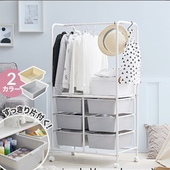 ⭐︎美品　キッズ　収納棚　スリム　クローゼット　ランドセルラック...