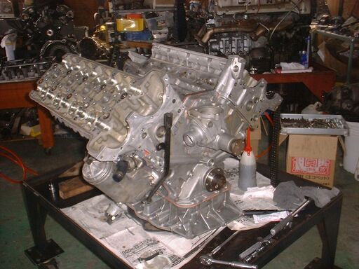 Mベンツ129-500SLオーバーホール済みエンジン販売