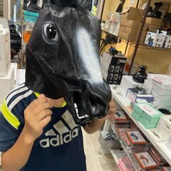 馬のかぶりもの　子供用　ハロウィン　仮装 　まとめ買い歓迎　卸ます　アマゾン引き上げ商品　倒産品　ネット商材　卸ます　転売　アマゾン引き上げ商品　卸し　問屋　倒産品　転売OK　ネット商材　アマゾン　商品　景品　コンペの画像