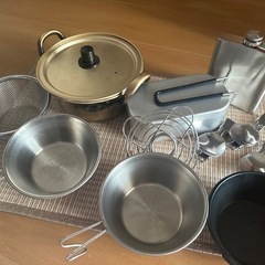 (決まりました)キャンプ用品