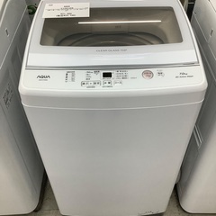 安心の1年保証付き！！　AQUA　7.0kg全自動洗濯機　AQW-S7M  2022年製