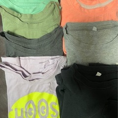 90-100cm保育園にTシャツ　ロンT  肌着　スパッツ　トレーナーまとめてセットの画像