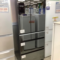 安心の6ヶ月保証付き！！ Panasonic 6ドア冷蔵庫 NR-F611WPV-X 2015年製