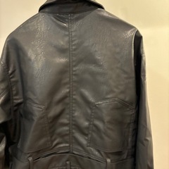 ZARA フェイクレザージャケットの画像