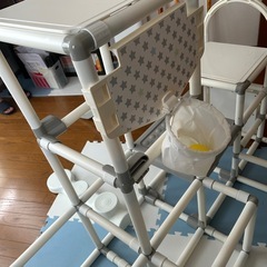 決定済み　ベビージム　ジャングルジム　滑り台付き　の画像