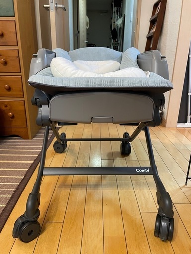 コンビ　ネムリラ　BEDi Long  電動　ハイローチェア　オートスウィング