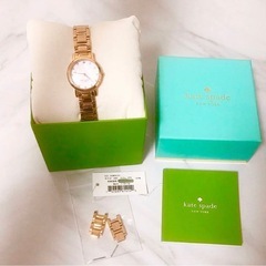時計　ケイトスペード  kate spade 腕時計　ピンクゴー...