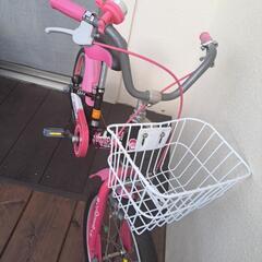 【取引中】子供用自転車18インチの画像