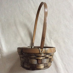 プラントバスケット　直径15cm　高さ24cm　他のものと一緒の場合は0円の画像