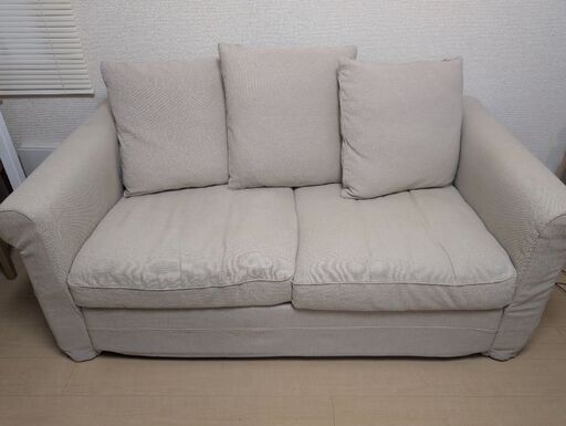 IKEA　イケア　ソファ　GRÖNLID/グローンリード　2人掛けソファ　3人掛けソファ　ベージュソファ