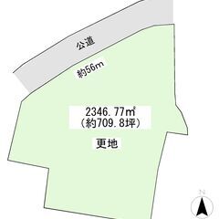 ★筑西市伊佐山土地★6900万円、川島駅徒歩3分、敷地面積700...