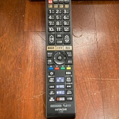 日立 テレビ リモコン付き 19型の画像