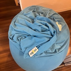 yogibo  short アクアブルーの画像