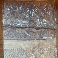【未開封品】ドバイ100%カシミヤストール2枚の画像