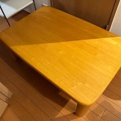 【差し上げます】木のテーブル