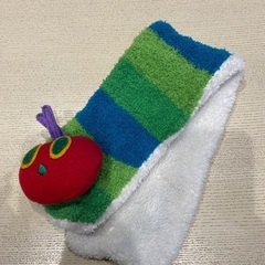 腹ペコあおむし　マフラー