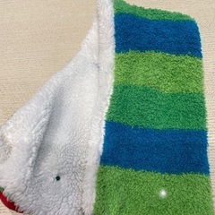腹ペコあおむし　マフラーの画像