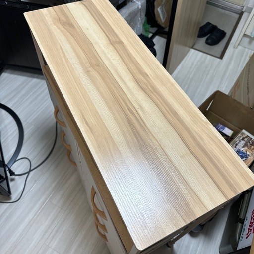 【済】棚付き収納チェスト