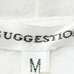 サジェッションSUGGESTION裏起毛リフレクターデコレーションBIGパーカーの画像