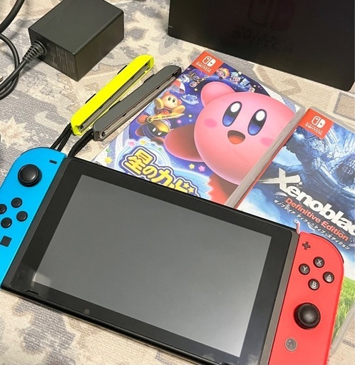 【美品】Nintendo Switch＋ソフト２個