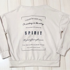 オフホワイト　パーカー　オーバーサイズ　白　ホワイト　トップスの画像