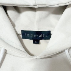 オフホワイト　パーカー　オーバーサイズ　白　ホワイト　トップスの画像