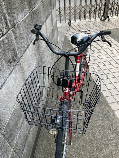 赤色自転車