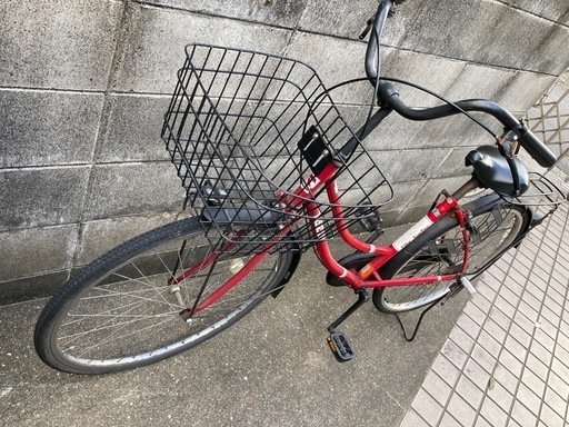 赤色自転車