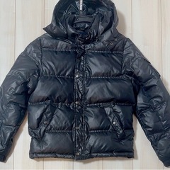 【クリーニング済み】定価1万以上　ダウン　黒　ブラック　アウター...