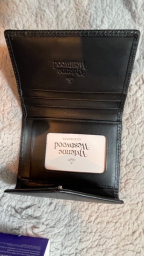 【未使用】Vivienne Westwood 牛革 パスケース