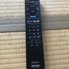 SONYブラビアテレビリモコン