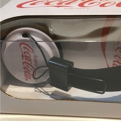 非売品 コカコーラ  ヘッドフォン 白  の画像