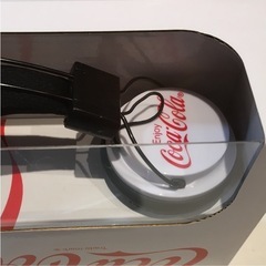 非売品 コカコーラ  ヘッドフォン 白  の画像